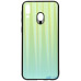 Чохол-накладка TOTO Aurora Print Glass Case Samsung Galaxy M20 Green — інтернет магазин All-Ok. фото 1
